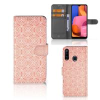 Samsung Galaxy A20s | Telefoon Hoesje | Pattern Orange