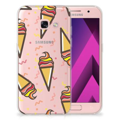 Samsung Galaxy A3 2017 | Siliconen Case | Icecream