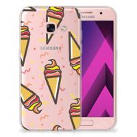 Samsung Galaxy A3 2017 | Siliconen Case | Icecream