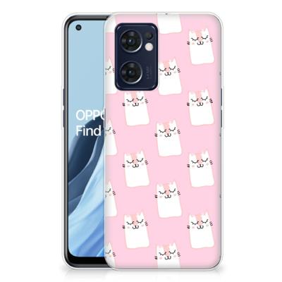 OPPO Reno 7 5G | Find X5 Lite | TPU Hoesje | Sleeping Cats