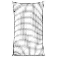 VidaXL Aanhangwagennet elastisch touw 2,1x1,25 m polypropeen zwart