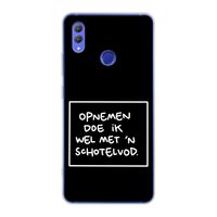 Schotelvod: Honor Note 10 Transparant Hoesje