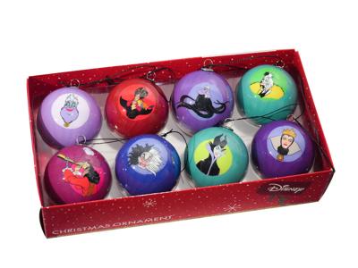 Box kerstbal plastic d6 slechterik 8st - Kurt s adler