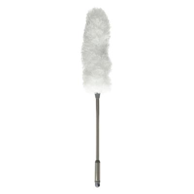 5Five Plumeau - RVS steel - 78 cm - wit - ragebol - schoonmaken - duster