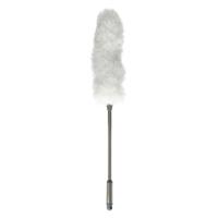 5Five Plumeau - RVS steel - 78 cm - wit - ragebol - schoonmaken - duster
