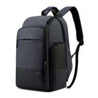 Bopai 851-014518 Business waterdichte drie-Layer grote capaciteit dubbele schoudertas met USB opladen poort grootte: 37x21x 47.5 cm (zwart)