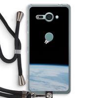 Alone in Space: Sony Xperia XZ2 Compact Transparant Hoesje met koord