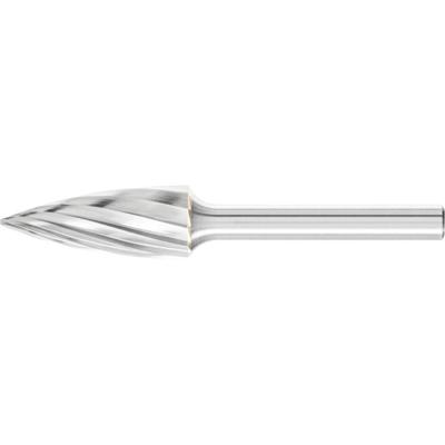 PFERD TOOLS 21123416 Freesstift Spitsboog Lengte 70 mm Afmeting, Ø 12 mm Werklengte 30 mm Schachtdiameter 6 mm