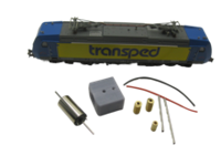 micromotor nf030C N ombouwset voor Fleischmann BR 245, BR 101, BR 145, BR 146, BR 185, u.a.