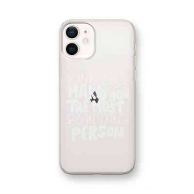 The prettiest: iPhone 12 mini Transparant Hoesje