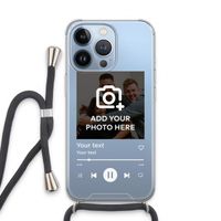 Music Player: iPhone 13 Pro Transparant Hoesje met koord