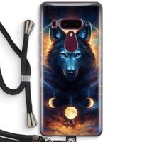 Wolf Dreamcatcher: HTC U12+ Transparant Hoesje met koord