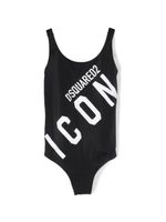 DSQUARED2 KIDS maillot de bain à imprimé Icon - Noir