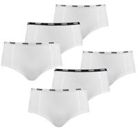 Puma Mini Short Dames Wit 6-Pack -L