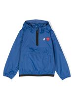 Comme Des Garçons Play Kids x K-Way imperméable Leon à capuche - Bleu