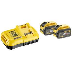 DeWALT DCB118X2 Starterset 2x DCB547 Accu 9.0Ah 54V XR FlexVolt + Snellader DCB118