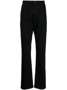 Dunhill pantalon droit à coupe cinq poches - Noir