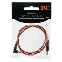 Ibanez DCT24-BNR DC Cord Twisted-Pair Voedingskabel Zwart en Rood 60 cm Ibanez DCT24-BNR DC Cord Twisted-Pair Voedingskabel Zwart en Rood 60 cm