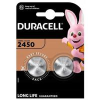 Duracell Mini CR2450 knoopcelbatterij 3V - 2 Stu. - thumbnail