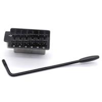 AxLabs KD2BG1001BK 6-Schroefs Strat Tremolo met Block Saddles (incl. Tremolo-arm) - Zwart - thumbnail