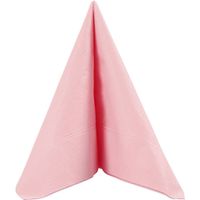 20x Roze servetten van papier 33 x 33 cm