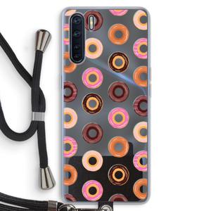 Donuts: Oppo A91 Transparant Hoesje met koord