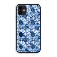 Blauw motief: iPhone 11 Biologisch afbreekbaar hoesje