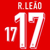 R.Leão 17 (Officiële Portugal Bedrukking 2024-2025)