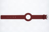 Horlogeband Jacob Jensen 273 Onderliggend Leder Rood 23mm