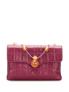 CHANEL Pre-Owned sac porté épaule Choco Bar (2000-2002) - Violet