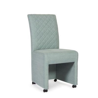 Eetkamerstoel Julia | Stof | Groen Turquoise Eetkamerstoel Julia | Stof | Groen Turquoise