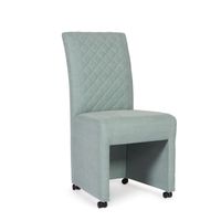 Eetkamerstoel Julia | Stof  | Groen Turquoise - thumbnail