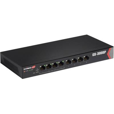 EDIMAX GS-3008P Netwerk switch 8 poorten PoE-functie