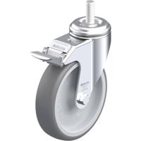 Blickle LKRA-TPA 126G-FI-GS12 Zwenkwiel met rem Wieldiameter: 125 mm Draagvermogen (max.): 120 kg 1 stuk(s)