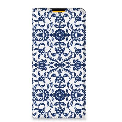 Samsung Galaxy M52 Smart Cover Flower Blue Samsung Galaxy M52 Smart Cover Flower Blue