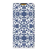 Samsung Galaxy M52 Smart Cover Flower Blue