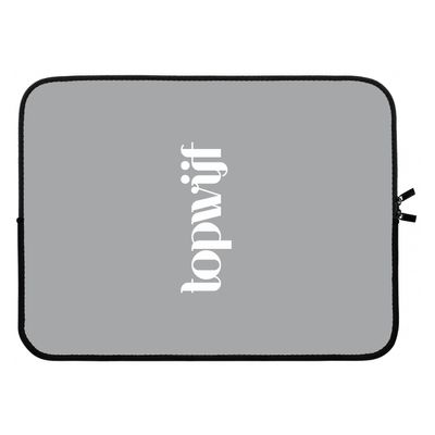 Topwijf Grijs Wit: Laptop sleeve 15 inch