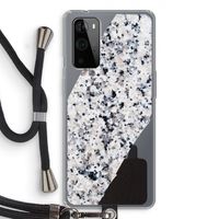 Gespikkelde marmer: OnePlus 9 Pro Transparant Hoesje met koord Gespikkelde marmer: OnePlus 9 Pro Transparant Hoesje met koord
