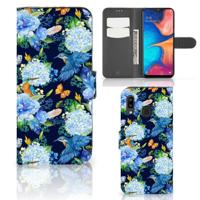 Telefoonhoesje | Met pasjeshouder | voor Samsung Galaxy A30 IJsvogel