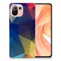 Xiaomi Mi 11 Lite | 11 Lite 5G NE | TPU Hoesje | Polygon Dark Xiaomi Mi 11 Lite | 11 Lite 5G NE | TPU Hoesje | Polygon Dark