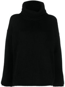 Incentive! Cashmere pull en cachemire à col roulé - Noir