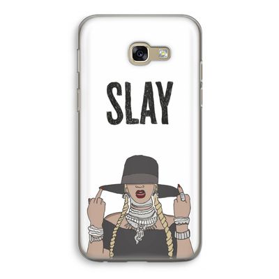 Slay All Day: Samsung Galaxy A5 (2017) Transparant Hoesje