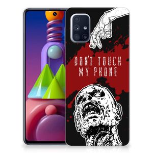 Samsung Galaxy M51 Silicone-hoesje Zombie Blood