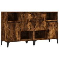 The Living Store Dressoir Classic - Gerookt eiken - 60 x 35 x 70 cm - Duurzaam hout