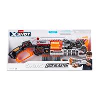 Afsluitbare Blaster - ZURU - XSHOT Skins Lock Gun - Blaster met vergrendelingscombinatie en roterende loop met 8 darts - thumbnail
