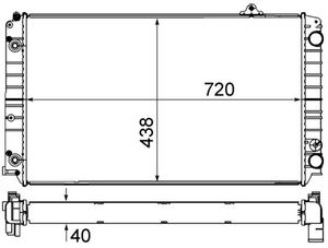 Radiateur CR853000S