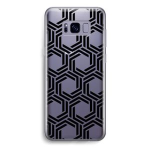 Geometrisch patroon: Samsung Galaxy S8 Transparant Hoesje