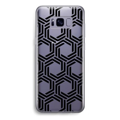 Geometrisch patroon: Samsung Galaxy S8 Transparant Hoesje