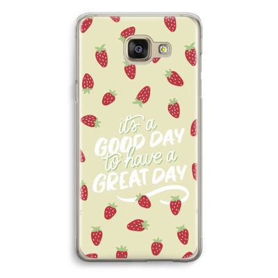 Don't forget to have a great day: Samsung Galaxy A5 (2016) Transparant Hoesje
