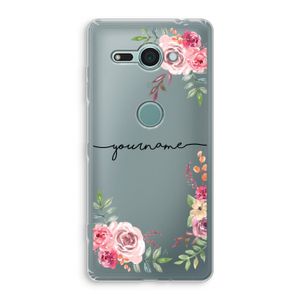 Rozen: Sony Xperia XZ2 Compact Transparant Hoesje